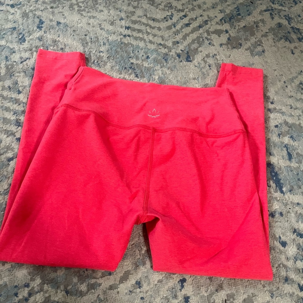 Beyond yoga space dye criss cross Leggings pink large - Picture 4 of 4